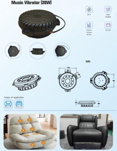 Music Vibrator 20w