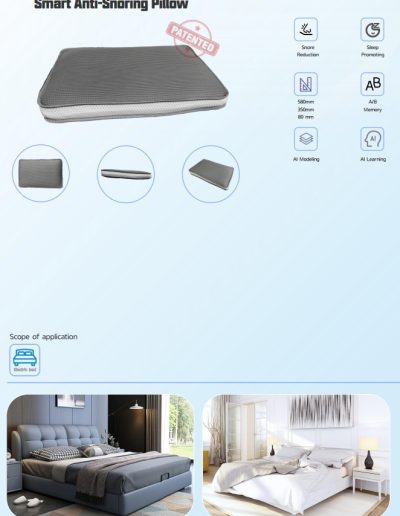 Smart Anti-Snoring Pillow